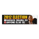 2012 Election - Anti Obama Bumper Stickers