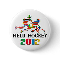 2012: Field Hockey Pinback Buttons