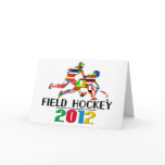 2012: Field Hockey Greeting Card