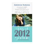 2012 Graduation Party Photo Announcement Cards Custom Photo Card