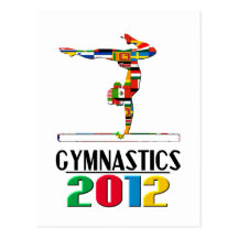 2012: Gymnastics Postcards