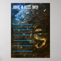 2012 Hermetic - Poster-Type Wall Calendar
