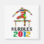2012: Hurdles Fridge Magnet