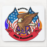 2012 Kansas for Mitt Romney Mouse Pads