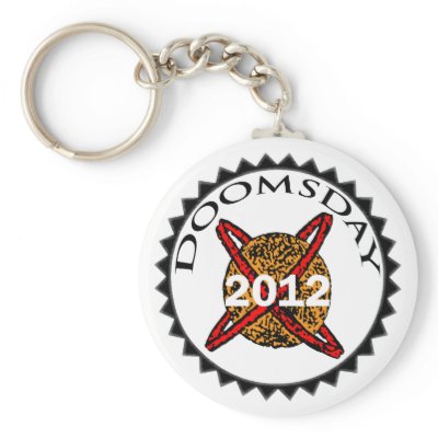 2012 Keychain "12/21/2012 Doomsday" by 2012shirts