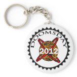 2012 Keychain "12/21/2012 Doomsday"