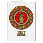 2012 Mayan-calendar Death God Greeting Cards