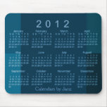 2012 Modern Art Calendar Mousepad