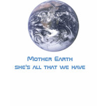 2012 Mother Earth she's all that we have t-shirts