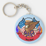 2012 New Hampshire for Ron Paul Keychains