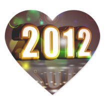 2012 New Year Stickers