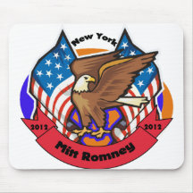 2012 New York for Mitt Romney Mouse Pads