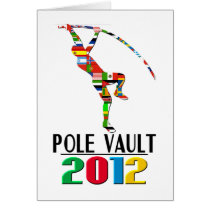 2012: Pole Vault Greeting Cards