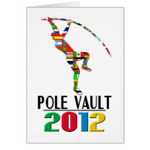 2012: Pole Vault Greeting Cards
