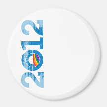 2012 PRIDE OBAMA Vintage.png Refrigerator Magnet