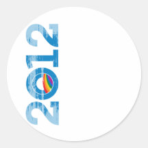 2012 PRIDE OBAMA Vintage.png Sticker