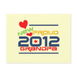 2012 Proud Grandpa T-shirts and Gifts Postcard