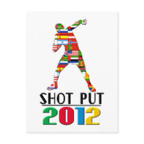 2012: Shot Put Postcards