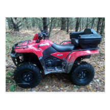 2012 Suzuki King Quad 500 Postcards