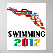 2012: Swimming Print