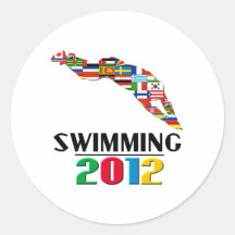 2012: Swimming Round Stickers
