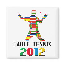 2012: Table Tennis Magnet