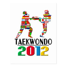 2012: Taekwondo Postcard