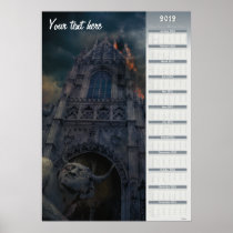 2012 Unus Testis... - Poster-Type Wall Calendar
