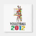 2012: Volleyball Fridge Magnets