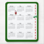 2012 Westie Christmas Caroler Calendar Mousepad
