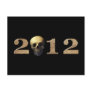 2012 with Skull Post Card