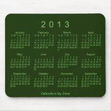 2013 Calendar Mouse Mats