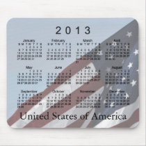 2013 Calendar Mousepad