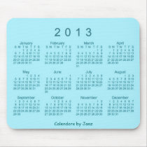 2013 Calendar Mouse Mat