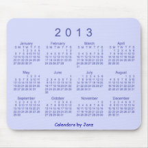 2013 Calendar Mousepads