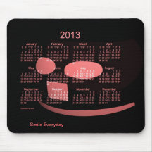 2013 Smile Calendar Mousemat