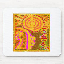 2013 ver. REIKI Healing Symbols Mouse Pad