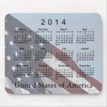 2014 Calendar Mouse Pads