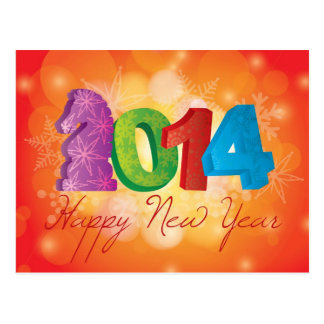 Happy New Year 2014 Postcards | Zazzle.co.uk