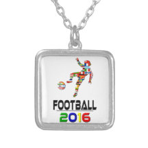 2016: Football Necklace