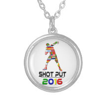2016:Shot Put Personalized Necklace