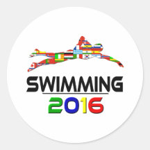 2016:Swimming Stickers