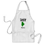 207, Area Code of Maine Apron