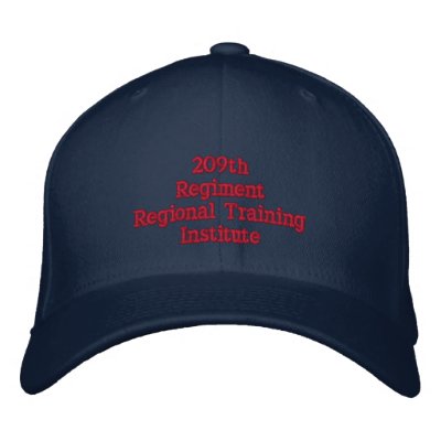 209TH Regional Training Institute Embroidered Baseball Cap 209TH Regional Training Institute Embroidered Baseball Cap