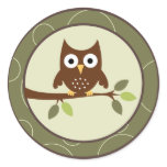 20 - 1.5" Envelope Seals Forrest Animal Owl Deer