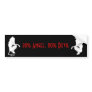20% Angel, 80% Devil Bumper Sticker