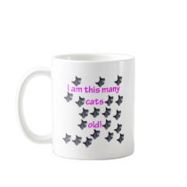 20 Cat Heads Old Mugs