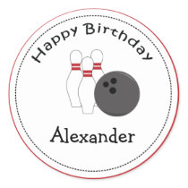 20 Customisable Cupcake Toppers Bowling Party