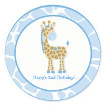 20 Customisable Cupcake Toppers Jungle Giraffe