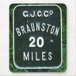 20 Miles to Braunston Mouse Pad